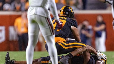 Tennessee receiver Bru McCoy has surgery to repair a displaced fracture of his right ankle